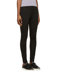 J Brand Black Luxe Sateen Maria Jeans