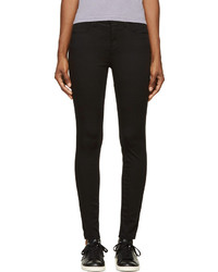 J Brand Black Luxe Sateen Maria Jeans