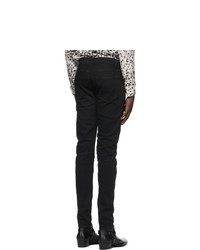 Saint Laurent Black Skinny Mid Rise Jeans