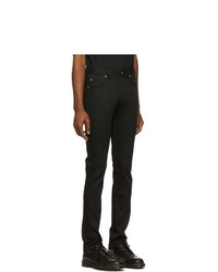 Naked and Famous Denim Black Stretch Skinny Guy Jeans