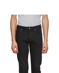 Naked and Famous Denim Black Stretch Skinny Guy Jeans