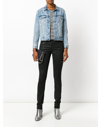Saint Laurent Coated Skinny Jeans
