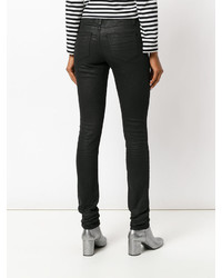 Saint Laurent Coated Skinny Jeans