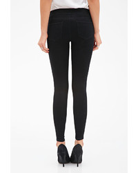 Forever 21 Contemporary Dark Wash Jeggings