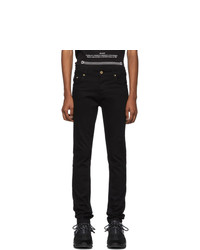 VERSACE JEANS COUTURE Couture Black Skinny Fit Jeans