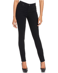 Style&co. Curvy Fit Skinny Jeans Black Wash