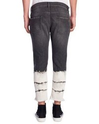 Palm Angels D Skinny Cropped Jeans