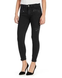 Paige Daryn High Rise Ankle Zip Skinny Jeans