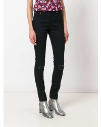 Saint Laurent Distressed Skinny Jeans
