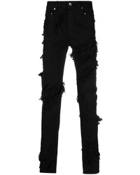 Rick Owens DRKSHDW Distressed Skinny Jeans