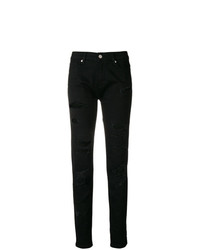 Love Moschino Distressed Skinny Jeans
