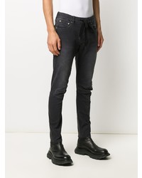 Attachment Drawstring Elasticated Jeans
