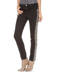 Each X Other Yi Zhou Slouchy Embroidered Jeans