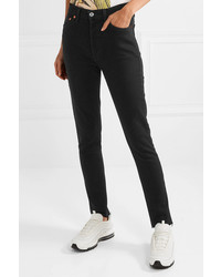 RE/DONE High Rise Ankle Crop Skinny Jeans