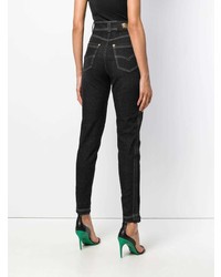 Versace High Waisted Slim Jeans
