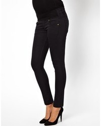 Isabella Oliver Skinny Black Jeans