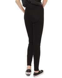 Topshop Jamie Front Laced Skinny Jeans