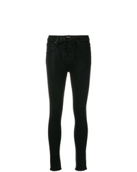 Hudson Lace Up Front Skinny Jeans