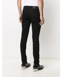 Dolce & Gabbana Logo Embossed Skinny Jeans