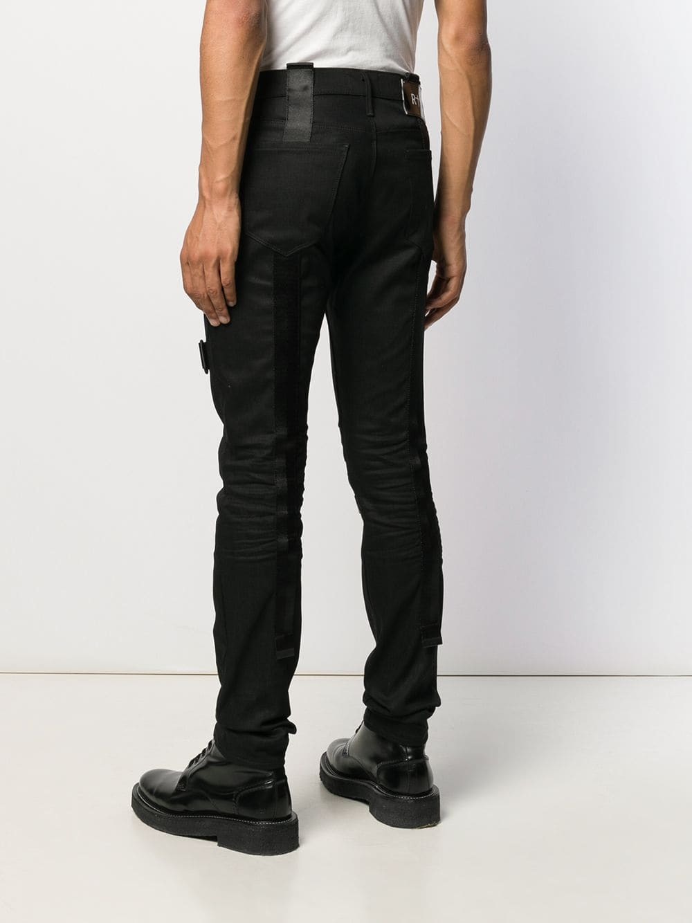 RtA Logo Skinny Fit Jeans, $471 | farfetch.com | Lookastic