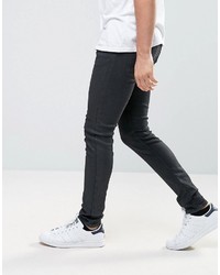 Lee Malone Super Skinny Jeans Black Coated