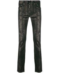 Karl Lagerfeld Metallic Effect Skinny Jeans