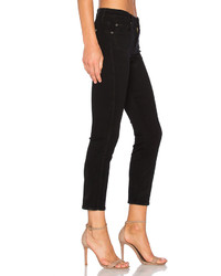 7 For All Mankind Mid Rise Crop Skinny