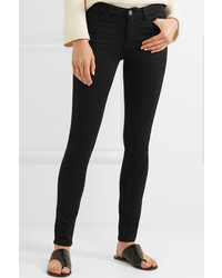 MiH Jeans Mih Jeans Bodycon High Rise Skinny Jeans Black