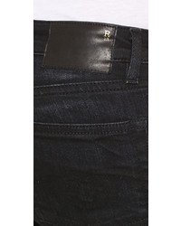 R 13 R13 The Jenny Mid Rise Skinny Jeans