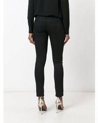 Saint Laurent Raw Low Waisted Skinny Jeans