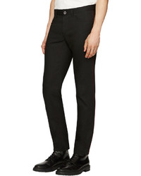 Burberry Regital Skinny Jeans Wcontrast Piping Black