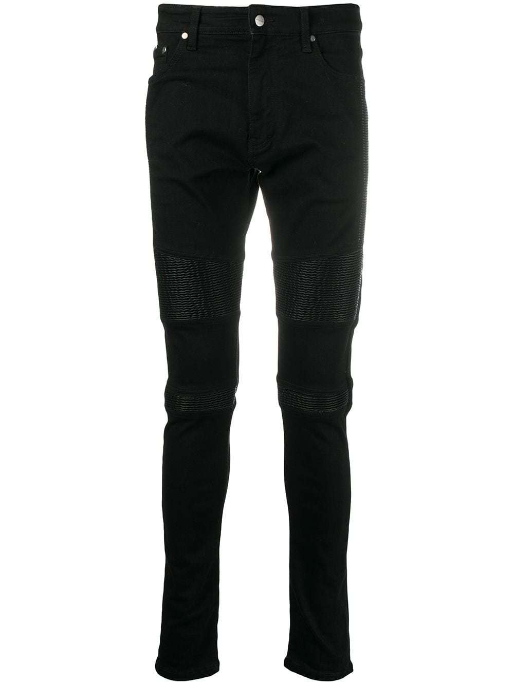 Represent Ribbed Details Skinny Jeans, $96 | farfetch.com | Lookastic