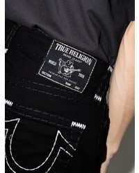 True Religion Rocco Super T Logo Stitch Skinny Jeans
