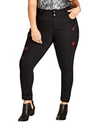 City Chic Rock Chic Skinny Jeans
