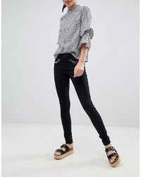 Only Royal Pearl Embellished Skinny Jeans