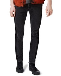 Topman Side Stripe Skinny Jeans