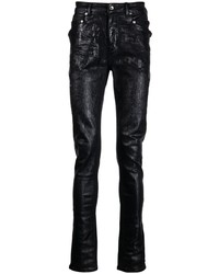 Rick Owens DRKSHDW Skinny Cut Metallic Effect Jeans