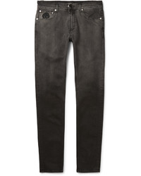 Alexander McQueen Skinny Fit Dgrad Stretch Denim Jeans