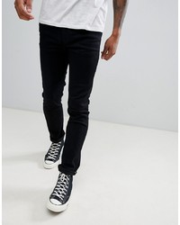 Produkt Skinny Fit Jeans In Washed Black Denim