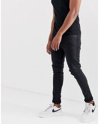 Ringspun Skinny Jeans With Taping