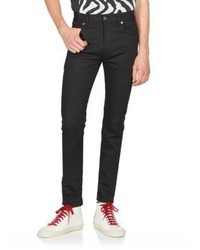 Saint Laurent Skinny Stretch Cotton Jeans