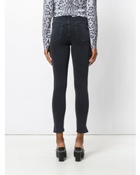 7 For All Mankind Slim Illusion Luxe Skinny Cropped Jeans