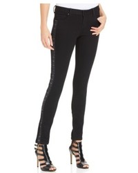 Style&co. Sco Skinny Embroidered Jeans Black Wash
