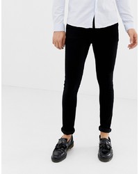 ASOS DESIGN Super Skinny 125oz Jeans In Black