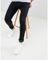 Threadbare Super Skinny Fit Jeans In Black