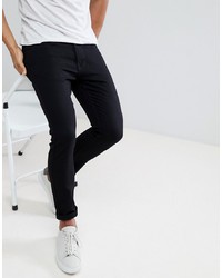 Burton Menswear Super Skinny Jeans In Black