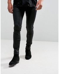 ASOS DESIGN Super Skinny Jeans In Black