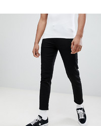 ASOS DESIGN Tall Super Crop Skinny Jeans In Black