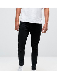 ASOS DESIGN Tall Super Skinny Jeans In Black