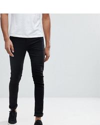 ASOS DESIGN Tall Super Spray On Jeans In Black